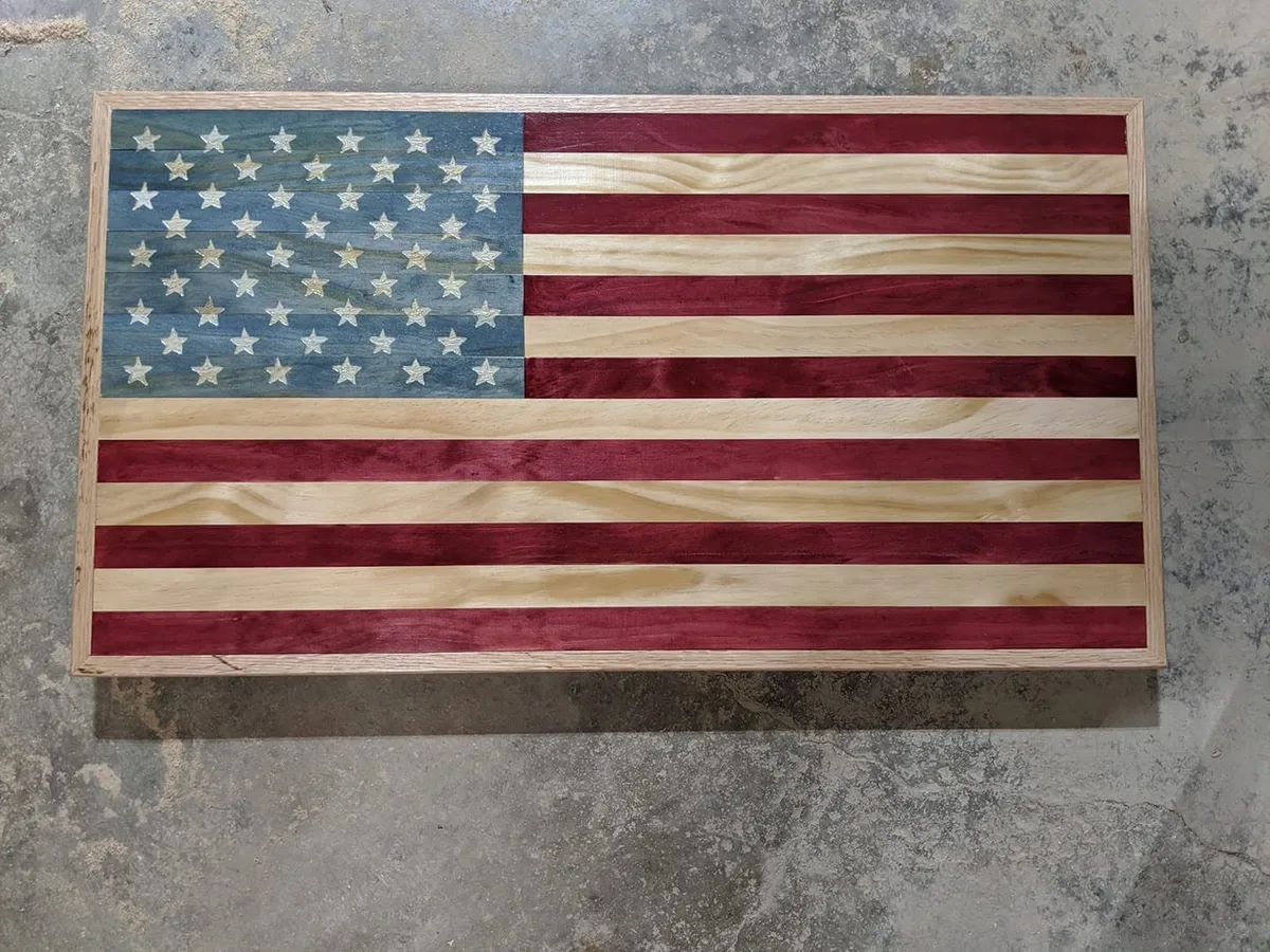 Wood Flags