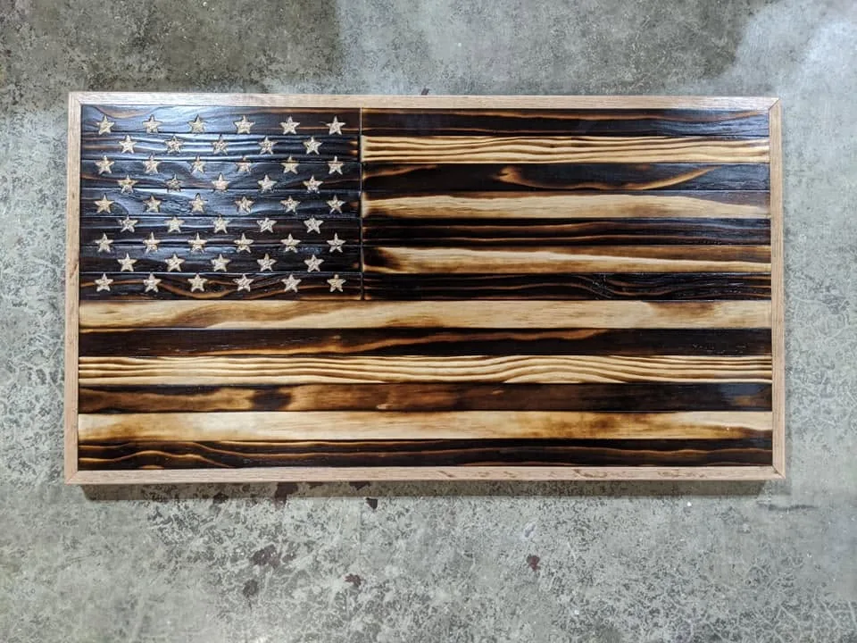 Wood Flags
