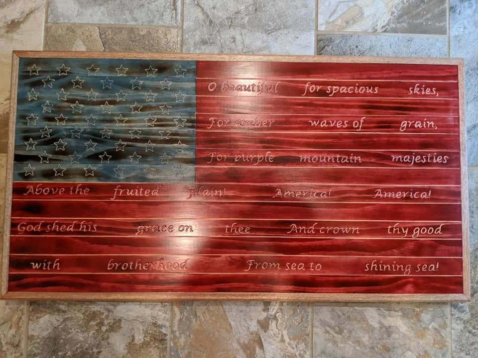 Wood Flags