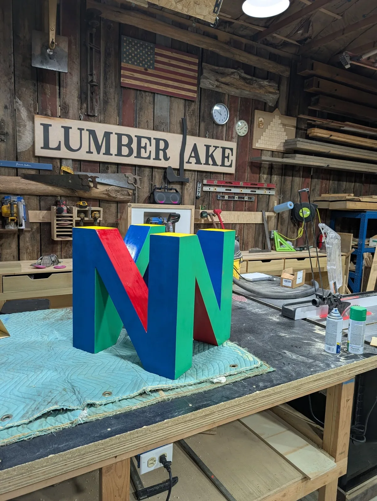 N64 Logo Sign