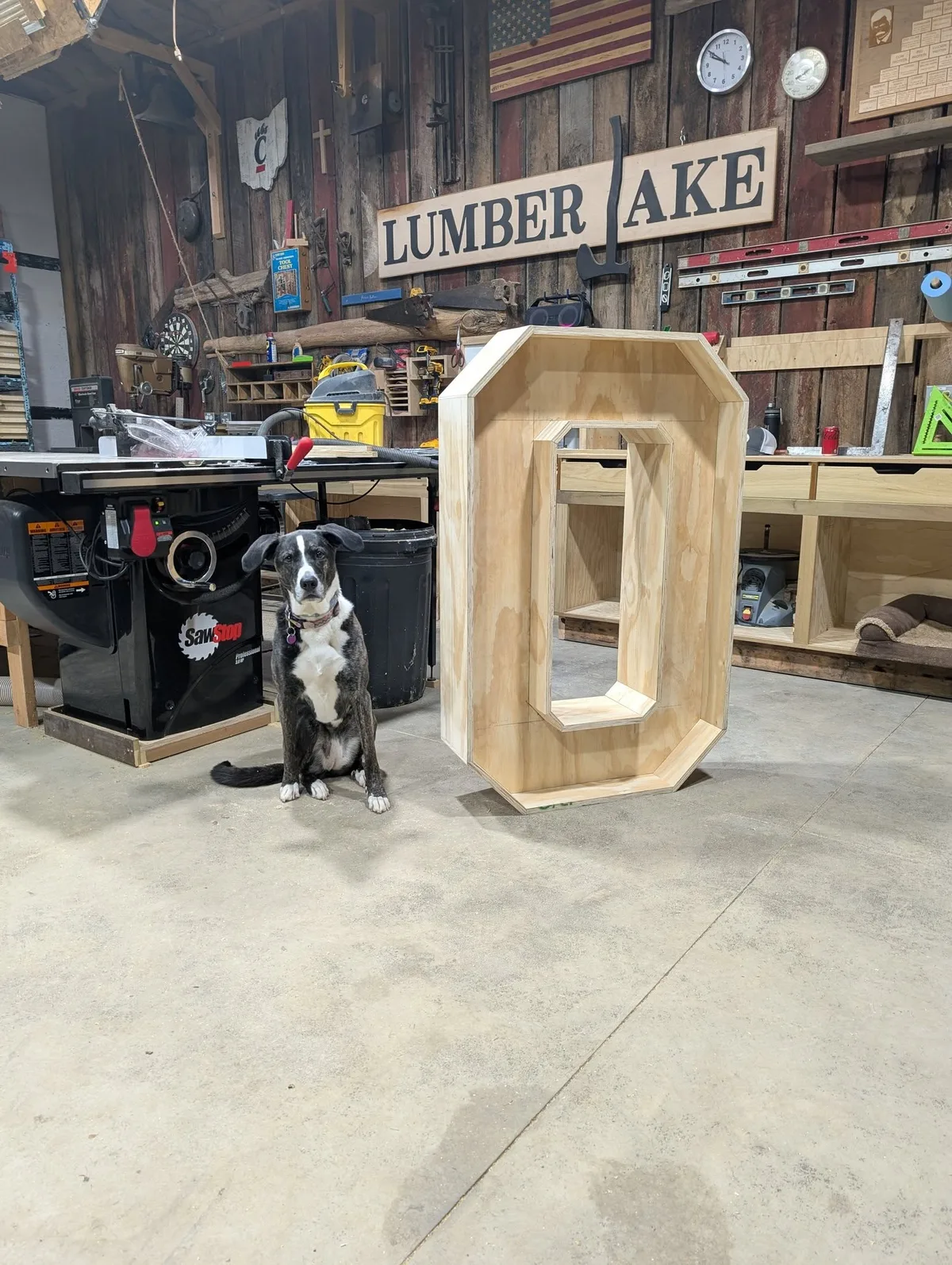 Block O Letter