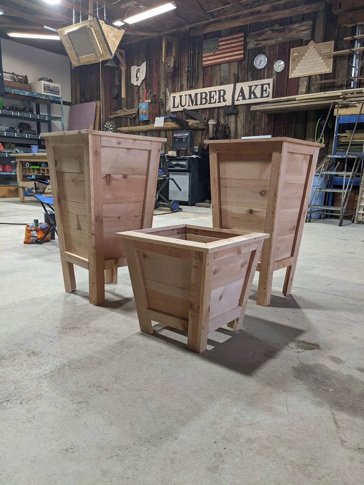 Cedar Planters