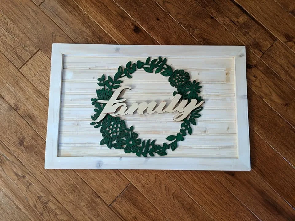 Welcome and Family Signs
